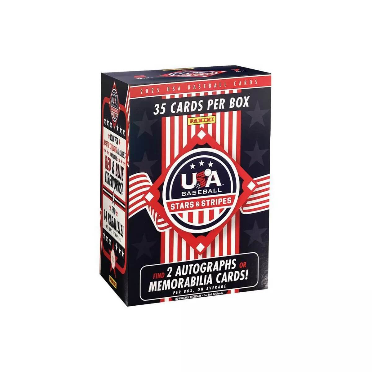2025 Panini USA Baseball Stars & Stripes Trading Card Blaster Box