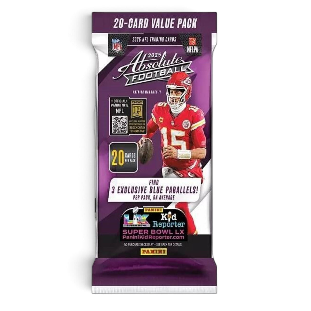 2025 Panini Absolute Football Jumbo Value Fat Pack
