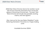 Star Wars Chrome 8-Pack Blaster Box (Topps 2024)