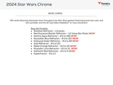 Star Wars Chrome 8-Pack Blaster Box (Topps 2024)