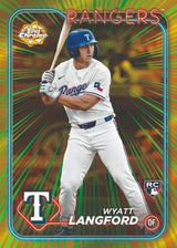 2024 Topps Chrome Baseball 7-Pack Blaster Box