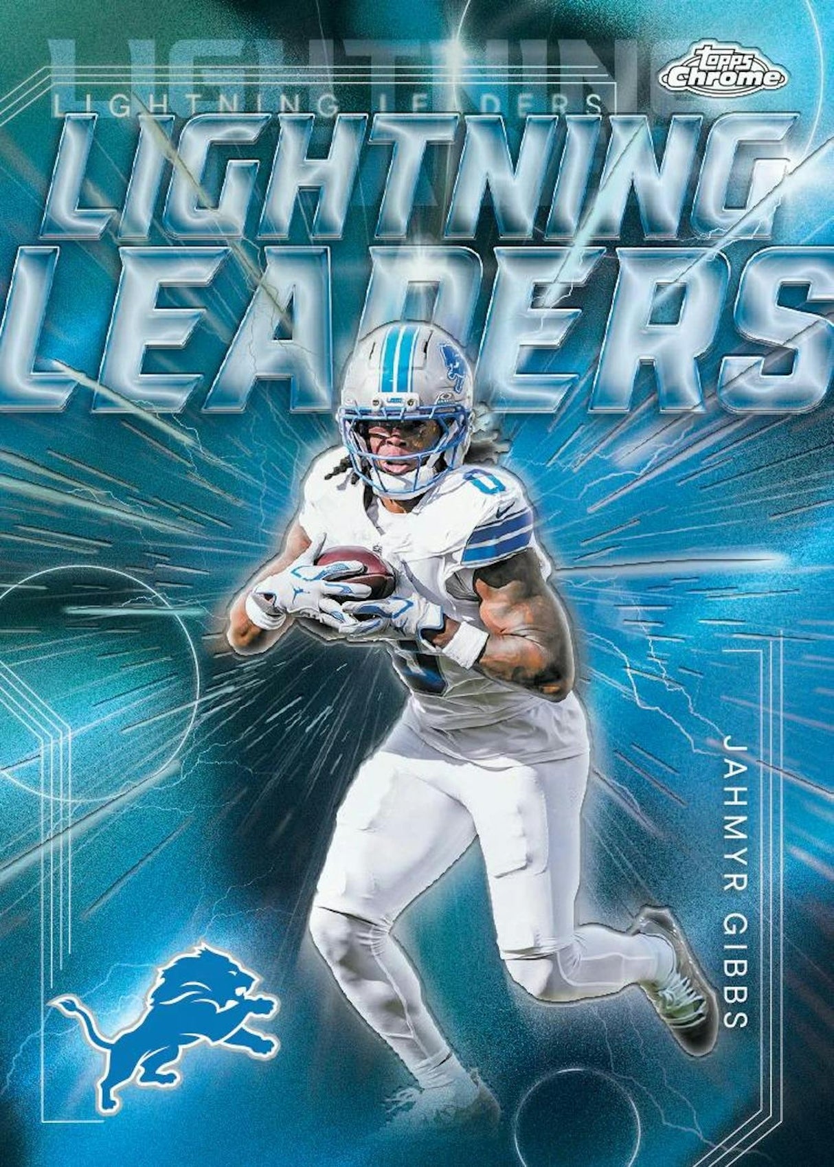 2025 Topps Chrome Football Blaster Box