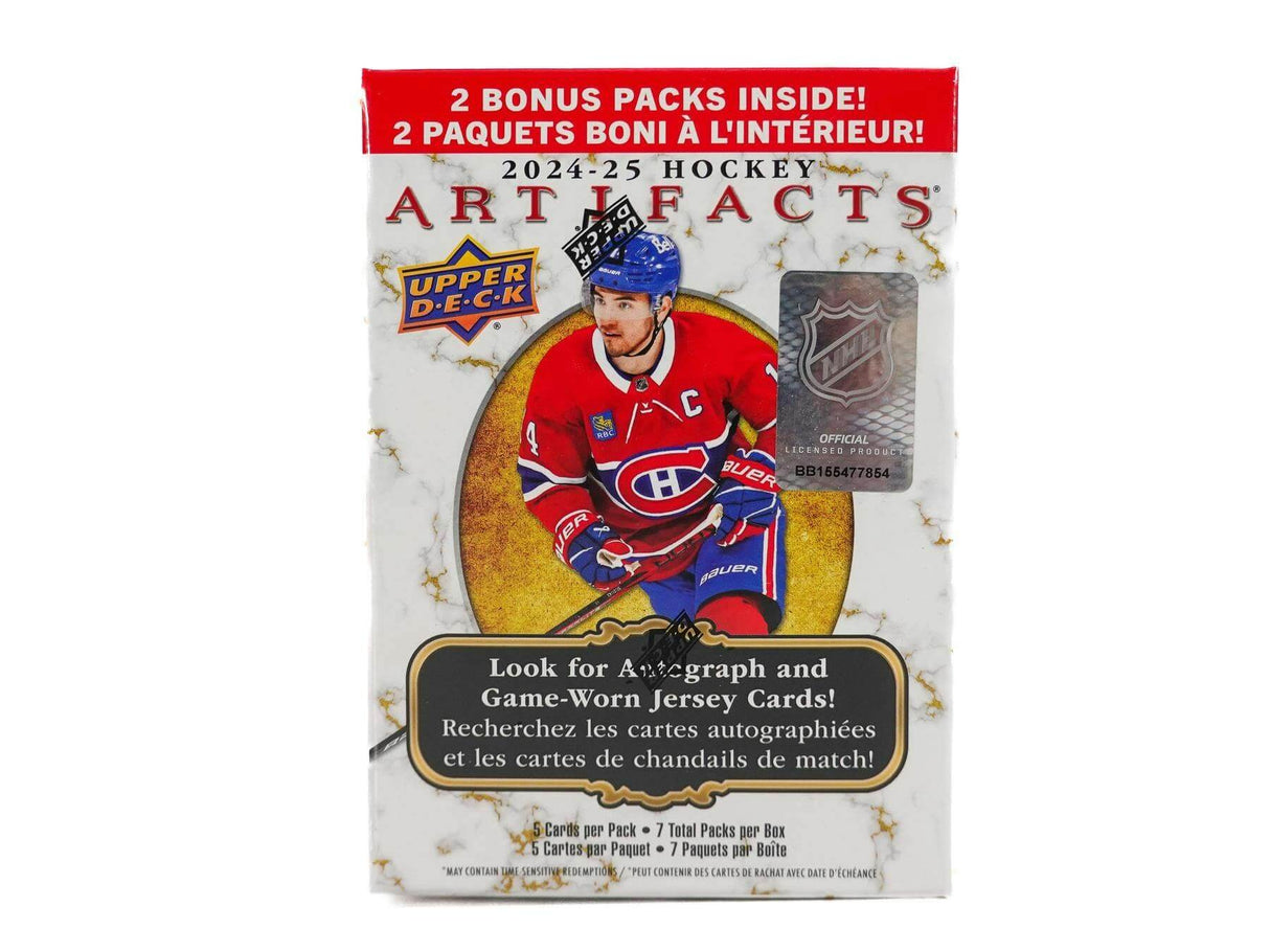 2024/25 Upper Deck Artifacts Hockey 7-Pack Blaster Box