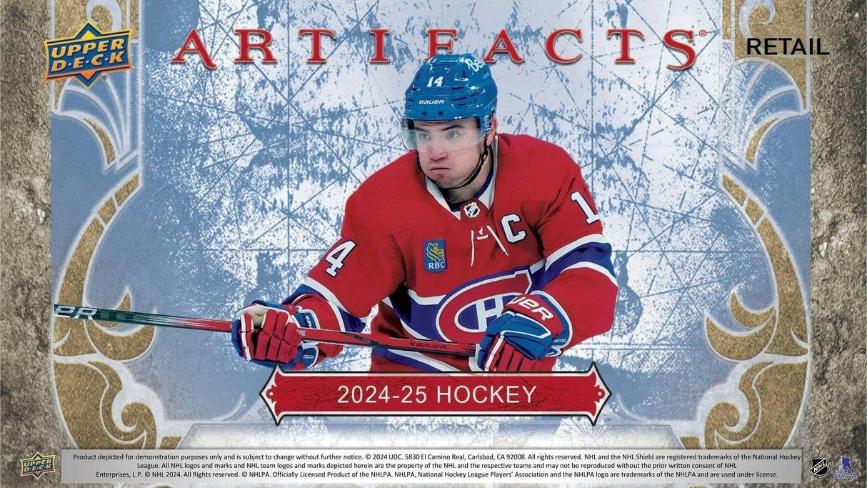 2024/25 Upper Deck Artifacts Hockey 7-Pack Blaster Box