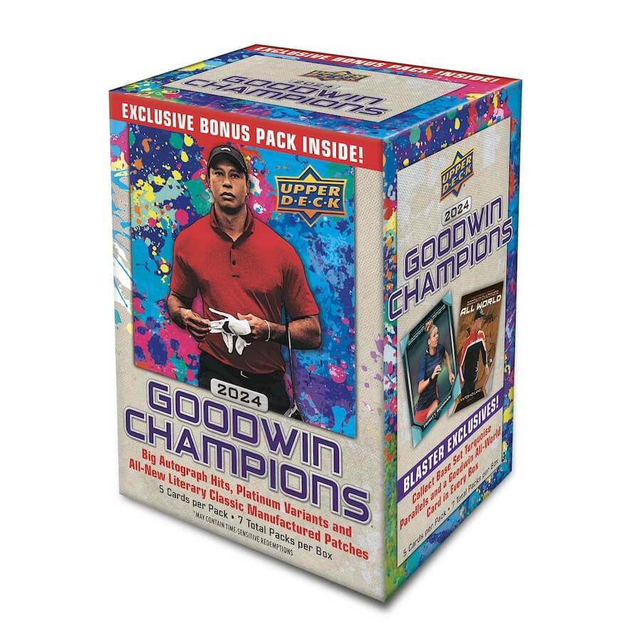 2024 Upper Deck Goodwin Champions Factory Sealed Blaster Box
