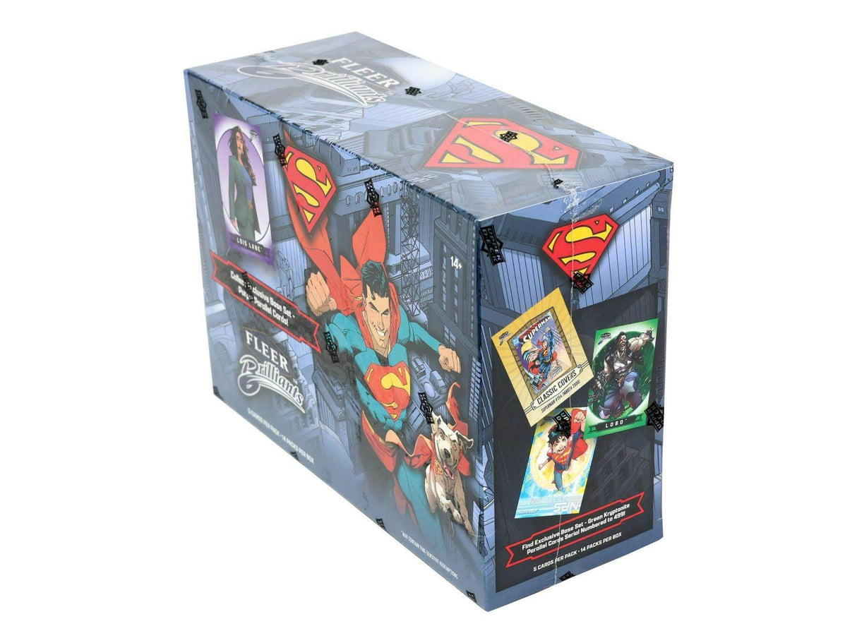 Fleer Brilliants Superman Mega 20-Box Case (Upper Deck 2025)