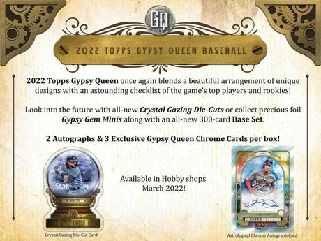 2022 Topps Gypsy Queen Baseball Hobby Pack