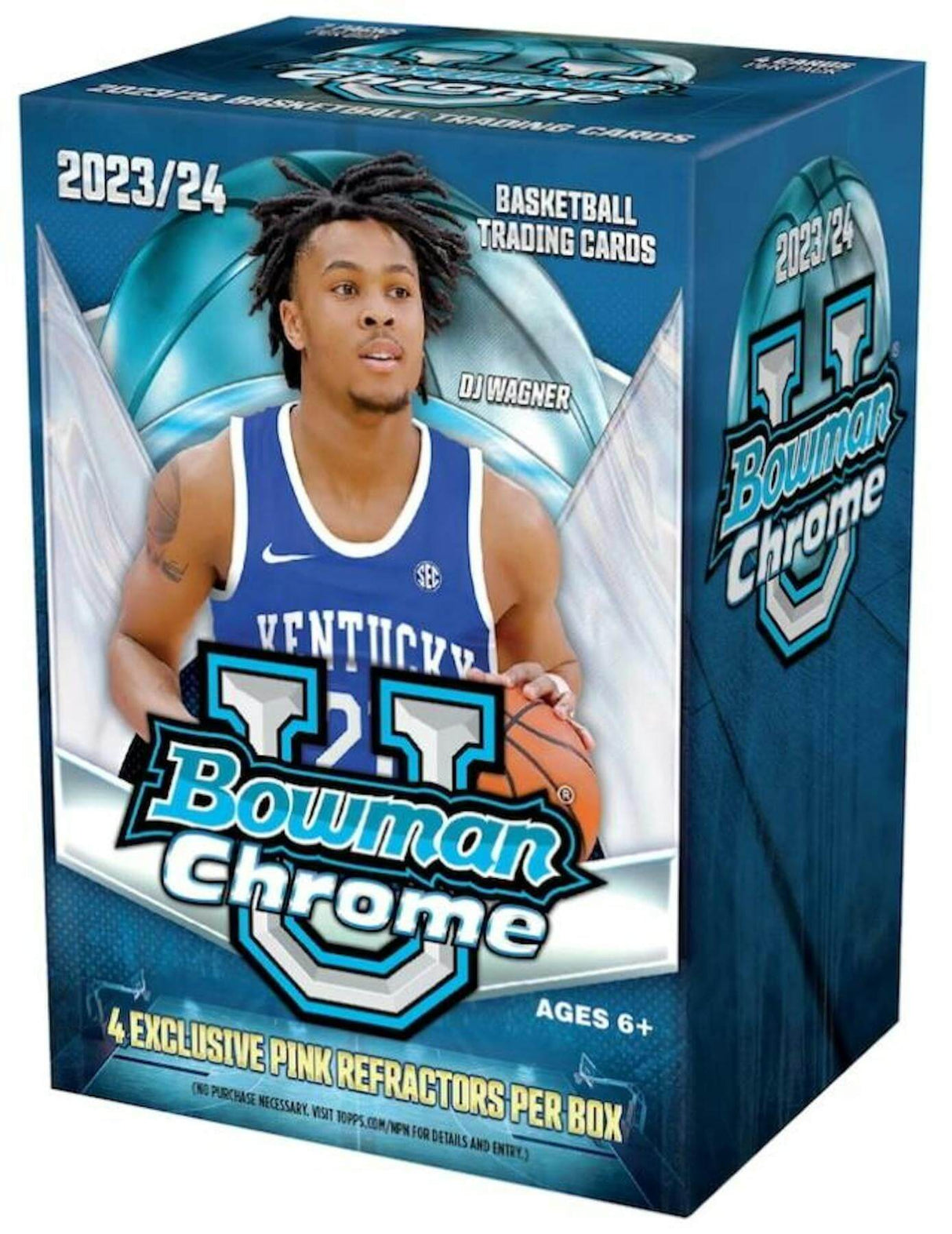 2023-24 Bowman University Chrome Basketball Blaster Box