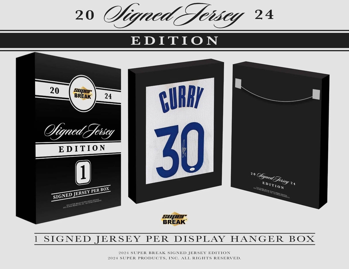 2024 Super Break Signed Jersey Edition 5-Box Hobby Case