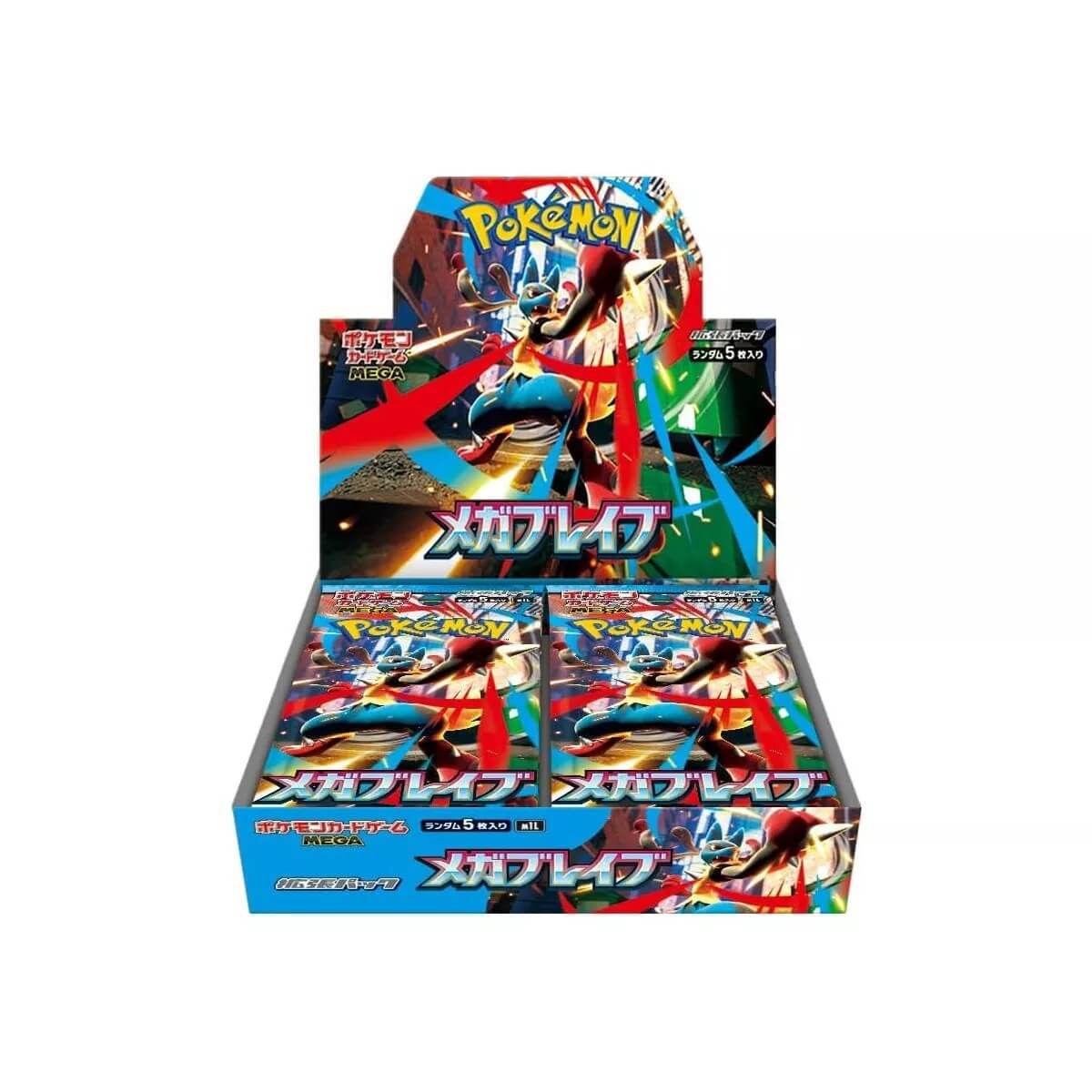 Pokemon TCG: Mega Brave (M1L) Booster Box [Japanese]