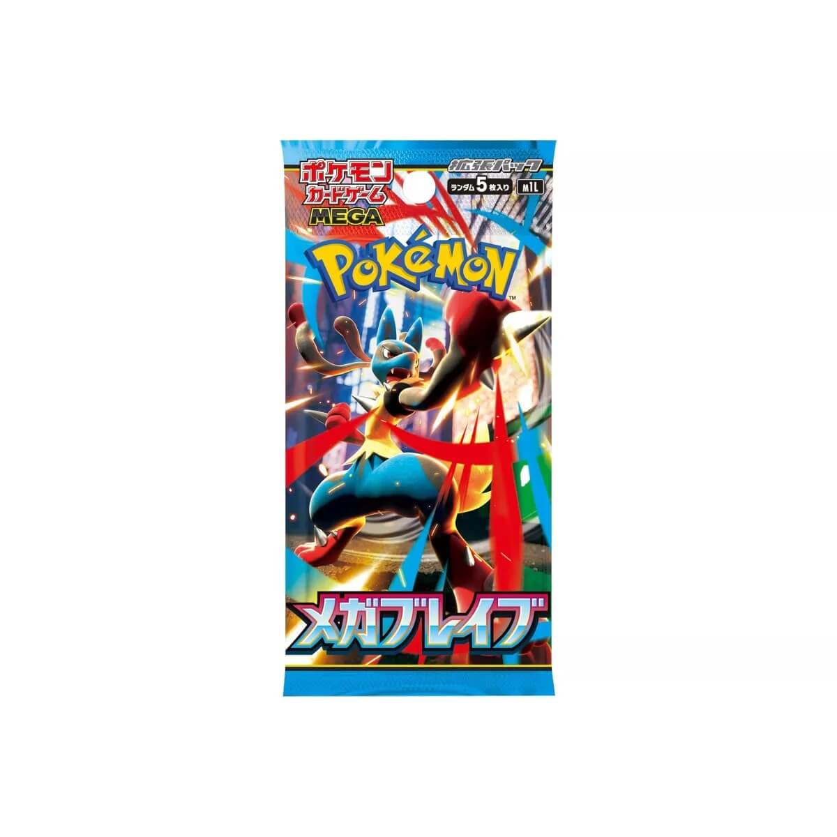 Pokemon TCG: Mega Brave (M1L) Booster Pack [Japanese]