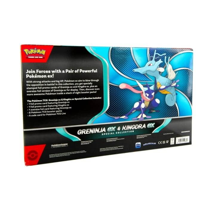 Pokemon TCG: Greninja ex & Kingdra ex Special Collection Box