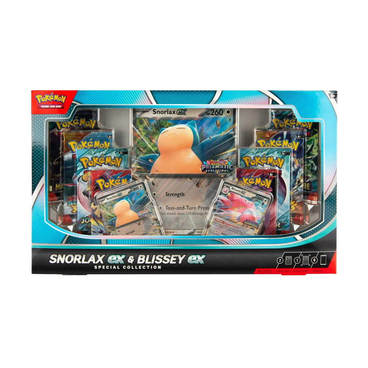 Pokemon TCG: Snorlax ex & Blissey ex Special Collection Box