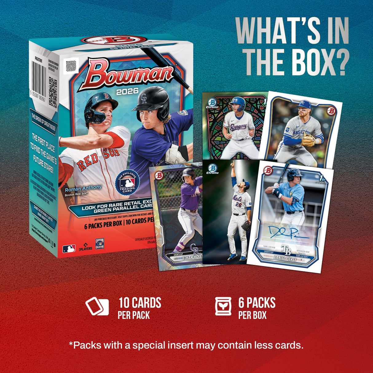 2026 Bowman Baseball Blaster Box