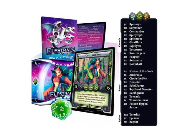 Elestrals Base Set (First Edition) Centaurbor Starter Deck (SD01)