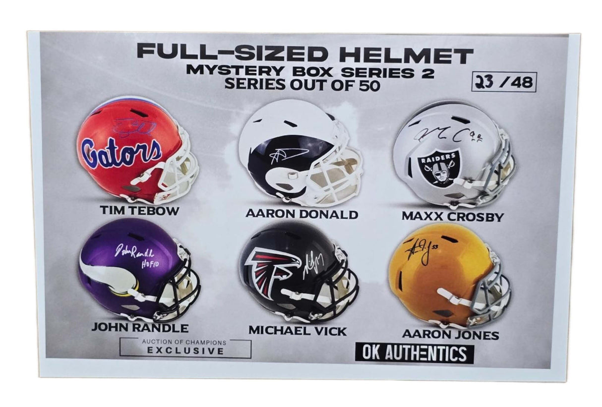 OK Authentics Mystery Box Series 2 Full-Sized Helmet