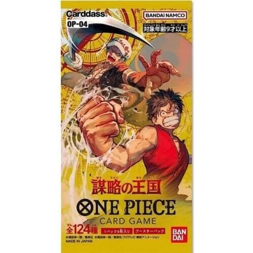 one piece tcg kingdoms of intrigue booster box One Piece OP-04 Kingdoms of Intrigue Japanese Booster Pack