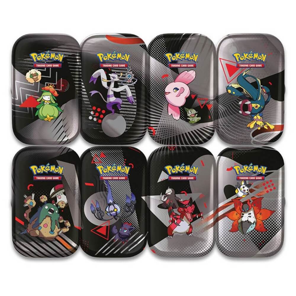 Pokemon TCG: Scarlet & Violet (SV10.5) Black Bolt and White Flare Unova Mini Tin (Various Arts)