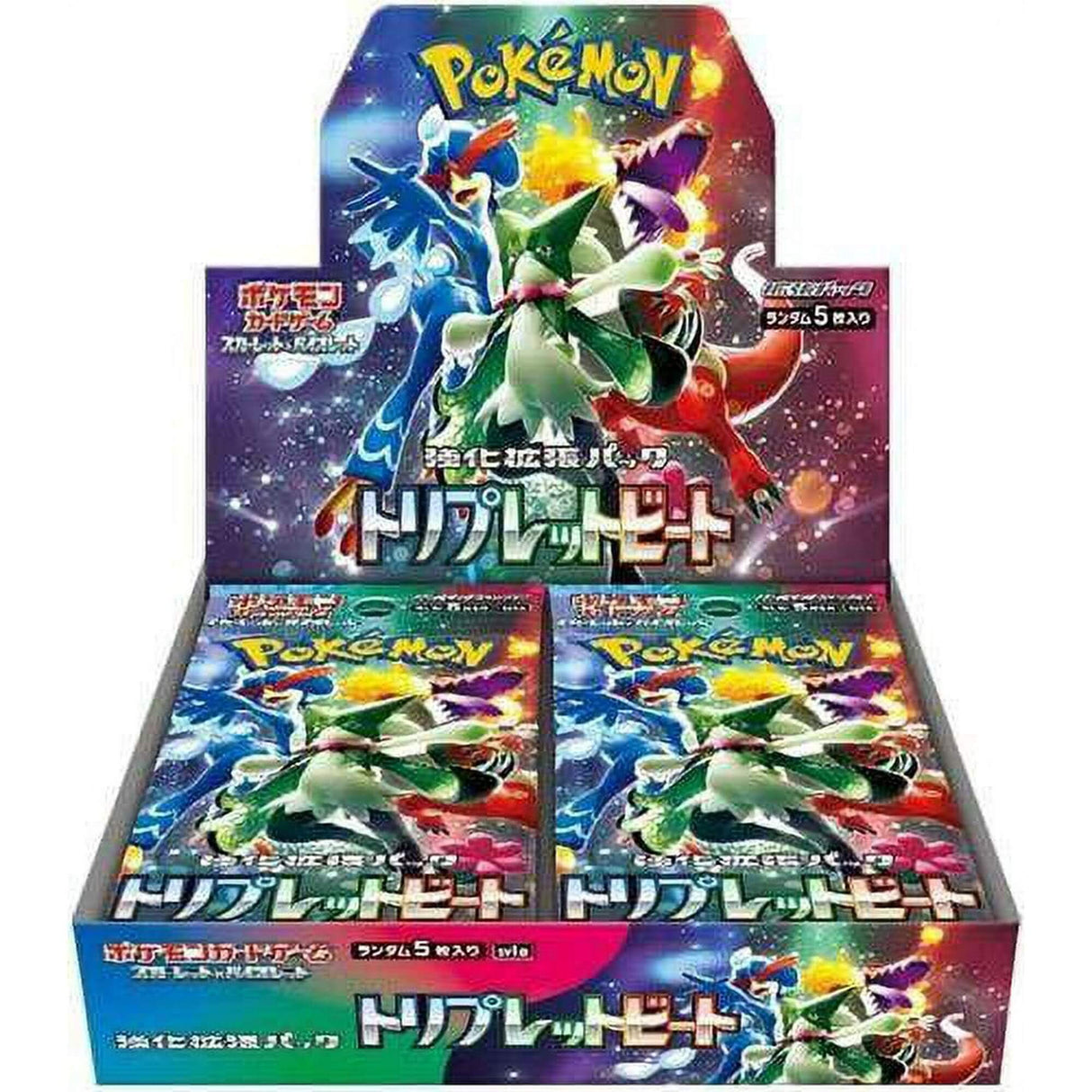 Pokemon TCG: Scarlet & Violet (SV1A) Triple Beat Booster Box [Japanese Trademark Cards & Collectibles Pokemon TCG: Scarlet & Violet (SV1A) Triple Beat Booster Box [Japanese Trademark Cards & Collectibles