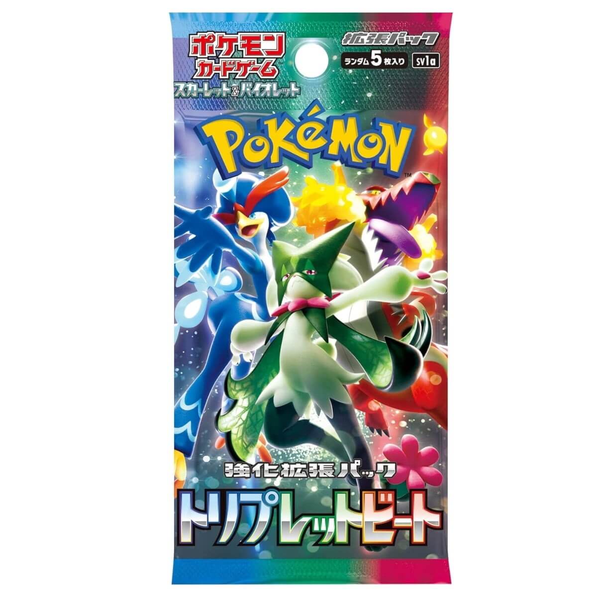 Pokemon TCG: Scarlet & Violet Triplet Beat (SV1A) Booster Pack [Japanese]