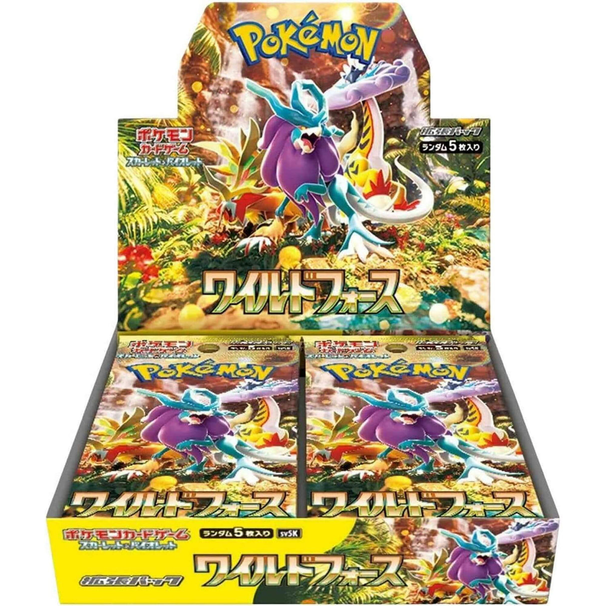 Pokemon TCG: Scarlet & Violet Wild Force (SV5K) Booster Box [Japanese]