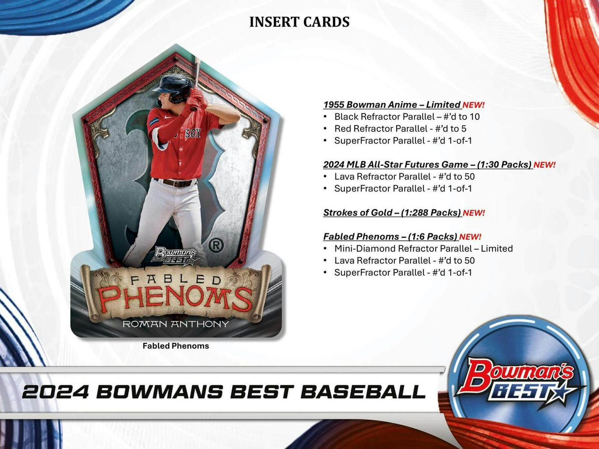 2024 Bowman's Best Baseball Hobby Pack