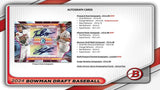 2024 Bowman Draft Baseball Hobby Jumbo Box