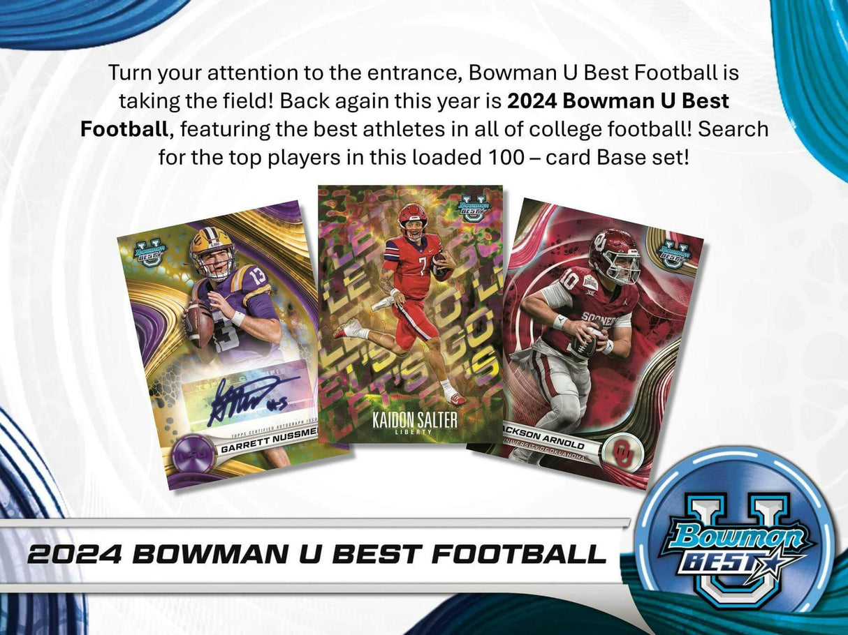 2024 Bowman University Best Football Hobby Pack