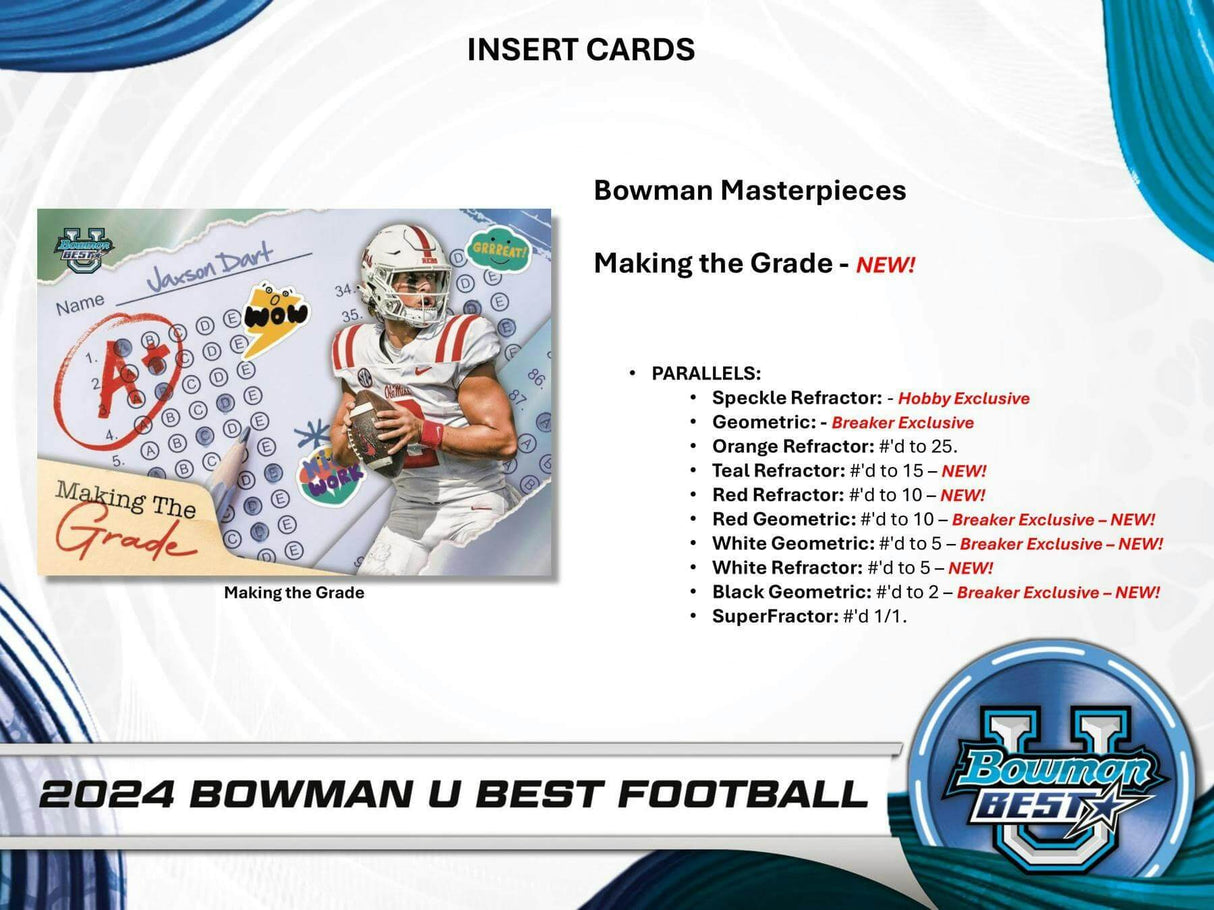 2024 Bowman University Best Football Hobby Pack