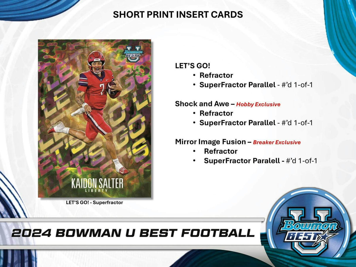 2024 Bowman University Best Football Hobby Pack