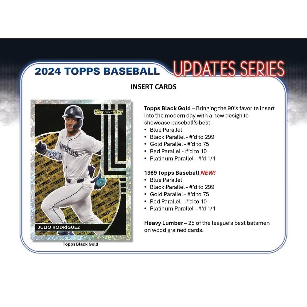 2024 Topps Update Baseball Retail Box