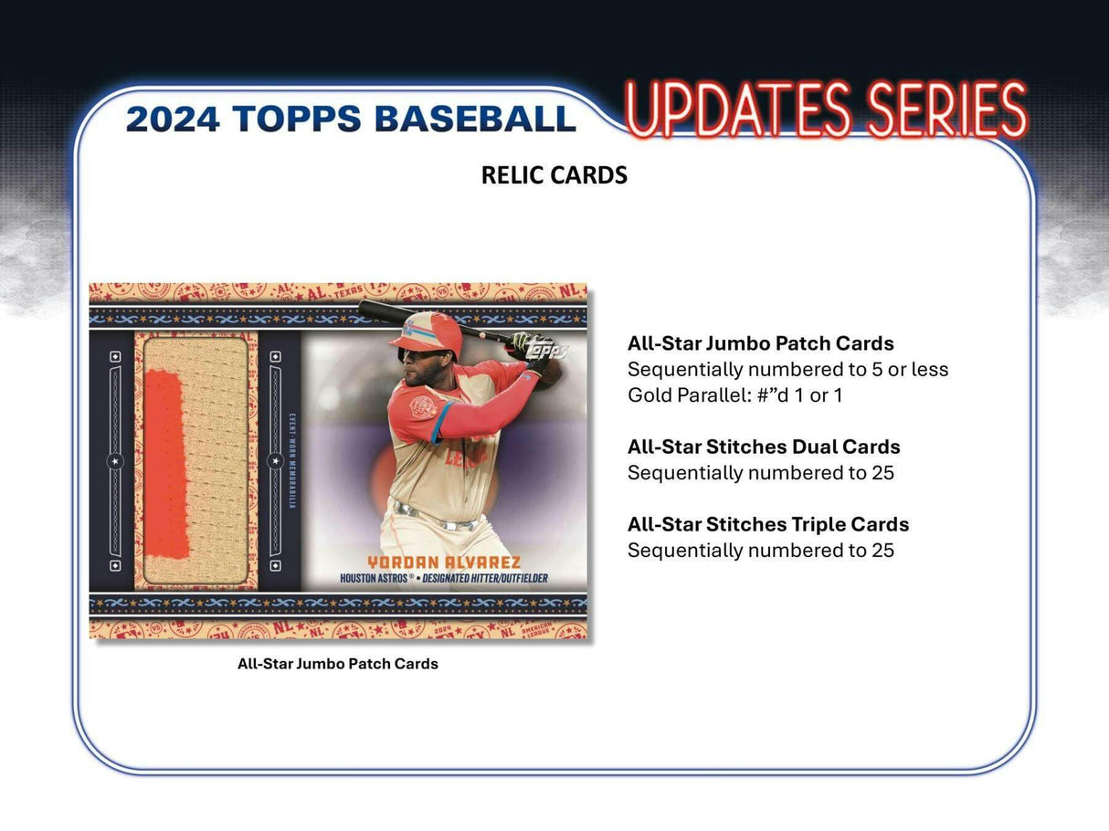 2024 Topps Update Series Baseball 7-Pack Blaster Box