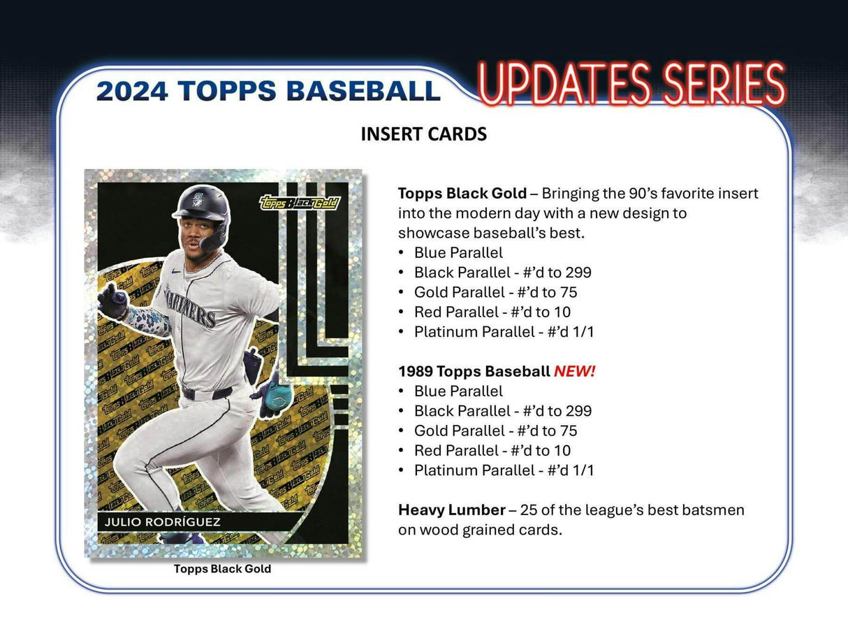 2024 Topps Update Series Baseball 7-Pack Blaster Box