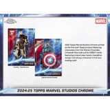 2025 Topps Marvel Studios Chrome 7-Pack Blaster 40-Box Case