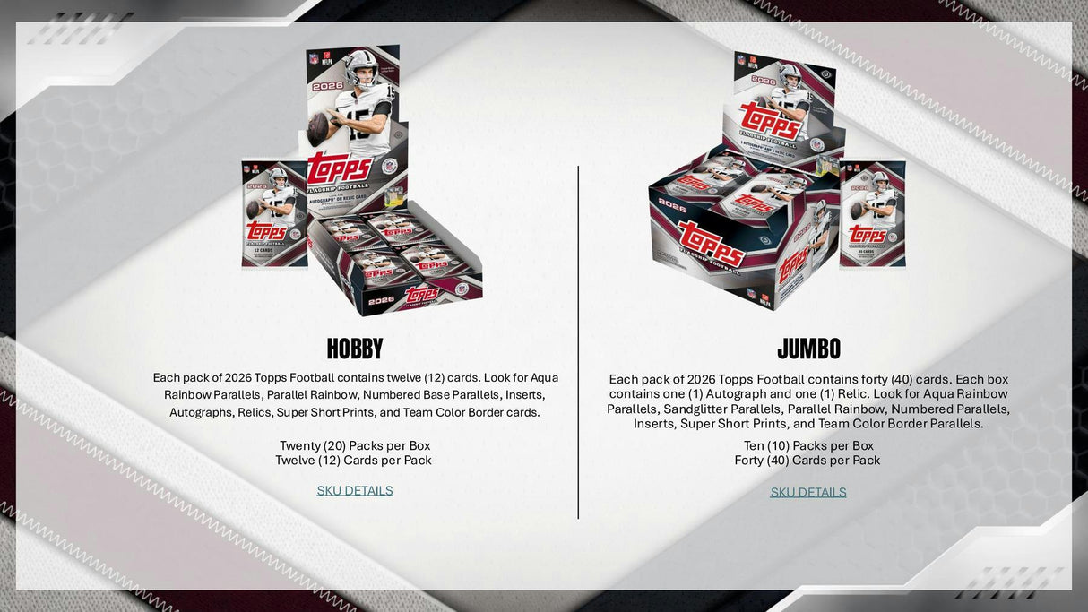 2026 Topps Flagship Football Hobby Box