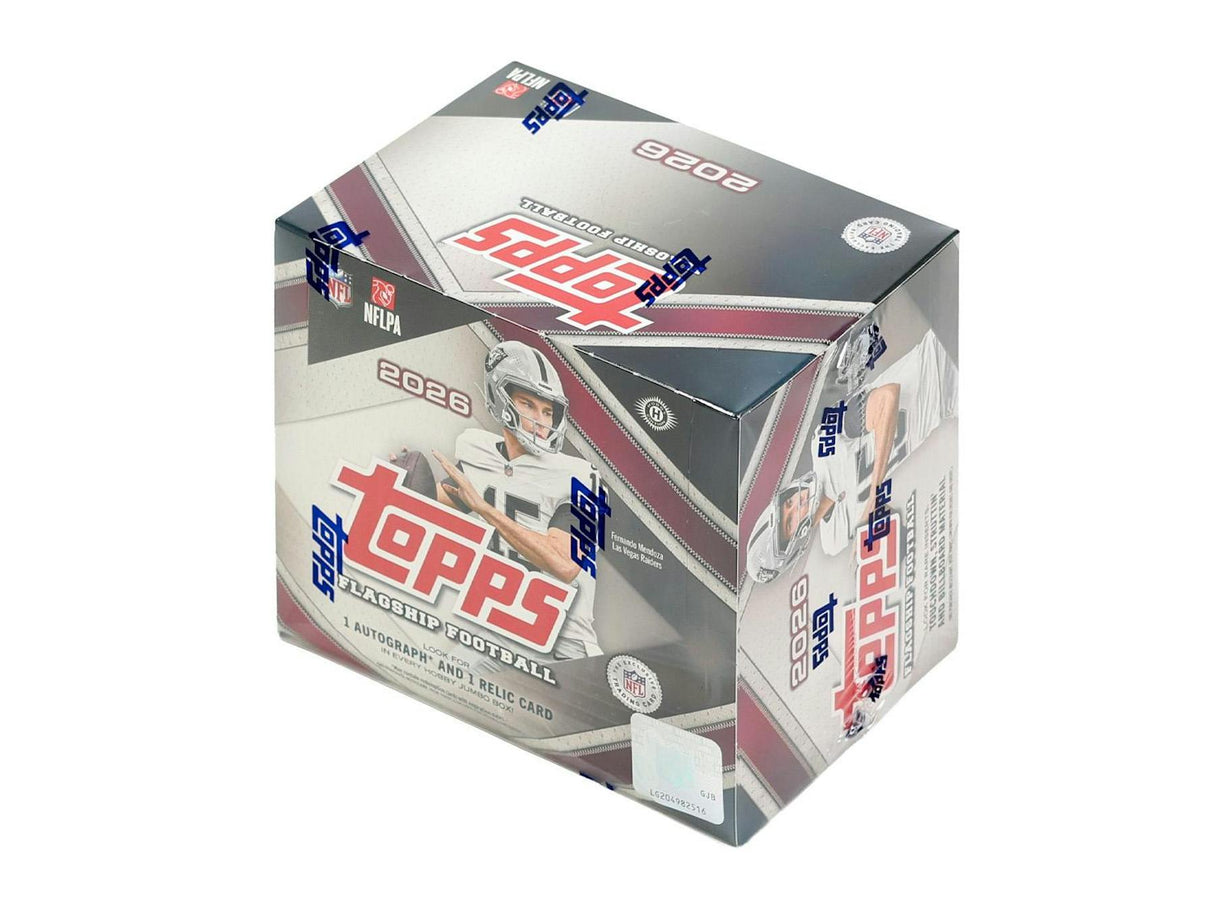 2026 Topps Flagship Football Hobby Jumbo Box