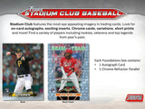 2024 Topps Stadium Club Baseball Compact Box