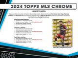 2024 Topps MLS Major League Soccer Chrome Hobby Box