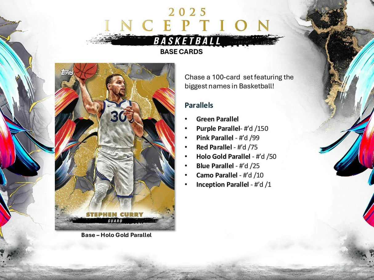 2024/25 Topps Inception Basketball Hobby Box