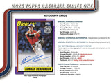 2025 Topps Series 1 Baseball Hobby Box