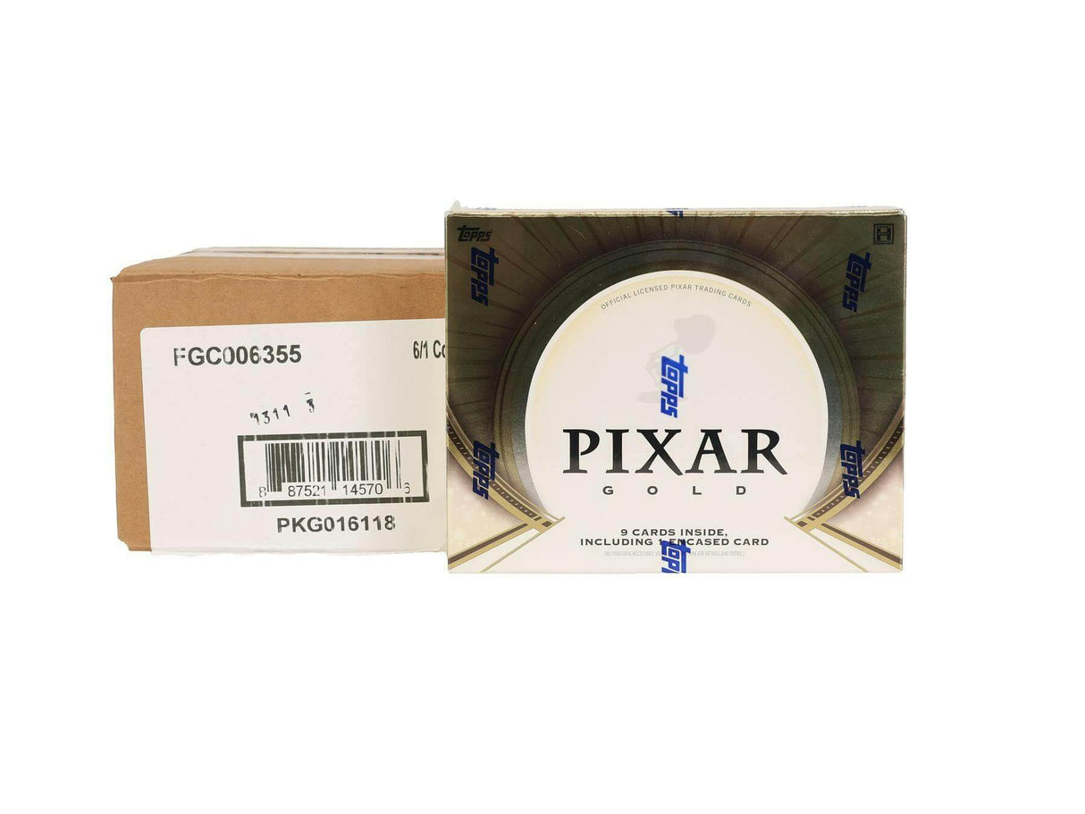 2025 Topps Pixar Gold Hobby 6-Box Case