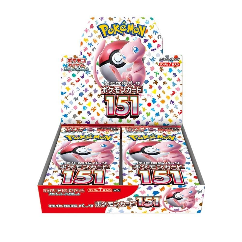 Pokemon Scarlet & Violet Pokemon 151 Booster Box (sv2a) [Japanese]