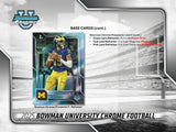 2025 Bowman University Chrome Football 7-Pack Blaster Box