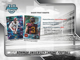 2025 Bowman University Chrome Football 7-Pack Blaster Box