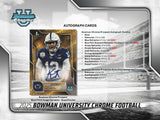 2025 Bowman University Chrome Football 7-Pack Blaster Box