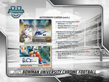 2025 Bowman University Chrome Football 7-Pack Blaster Box