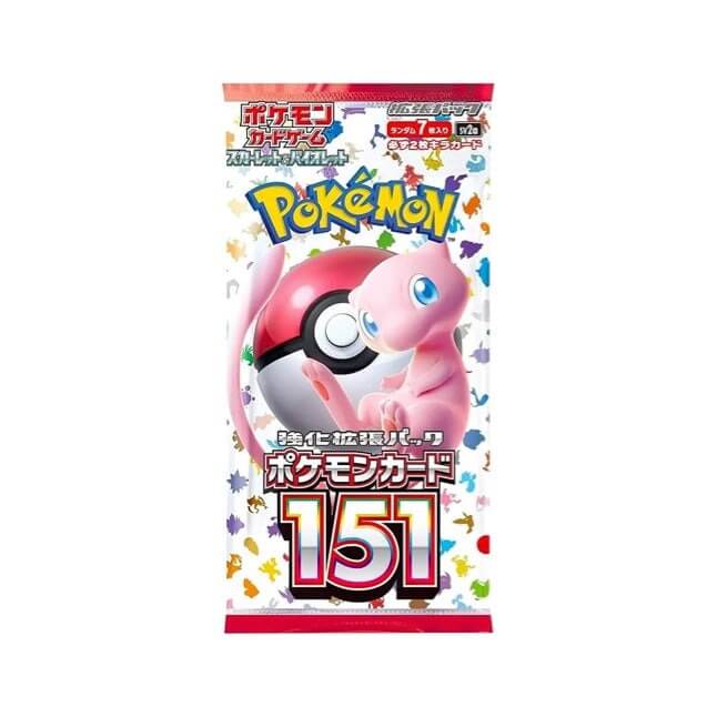 Pokemon TCG: Scarlet & Violet Pokemon 151 (SV2A) Booster Pack [Japanese]