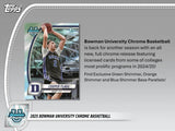 2024/25 Bowman University Chrome Basketball Mega Box