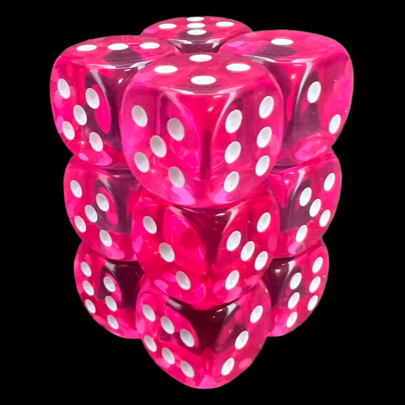 Chessex Translucent 16mm D6 Dice [Various]