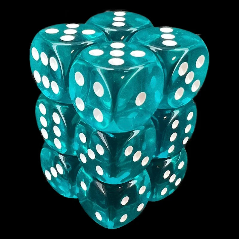 Chessex Translucent 16mm D6 Dice [Various]